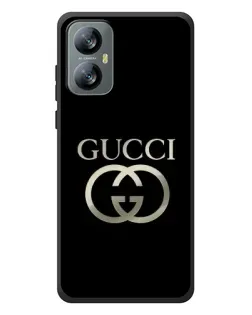Чохол для Blackview A52 Pro з картинкою «Gucci — золото на чорному»