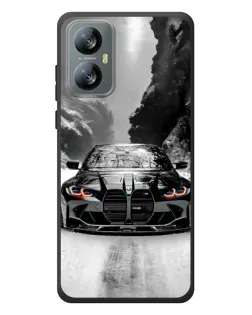 Чохол для Blackview A52 Pro з картинкою «BMW — акварельний дрифт»