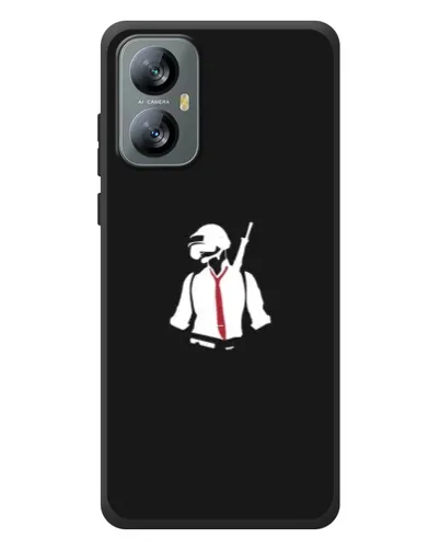 Чохол для Blackview A52 Pro з картинкою «PUBG — силует воїна» Чохол для Blackview A52 Pro з картинкою «PUBG — силует воїна»