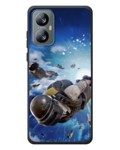 Чохол для Blackview A52 Pro з картинкою «Десант PUBG — стрибок» Чохол для Blackview A52 Pro з картинкою «Десант PUBG — стрибок»