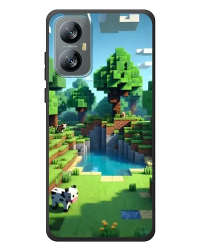 Чохол для Blackview A52 Pro з картинкою «Minecraft літній день» Чохол для Blackview A52 Pro з картинкою «Minecraft літній день»