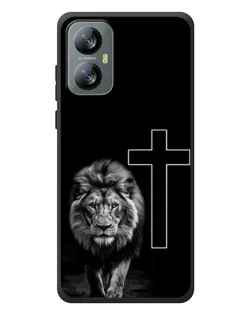 Чохол для Blackview A52 Pro з картинкою «Лев та Хрест»