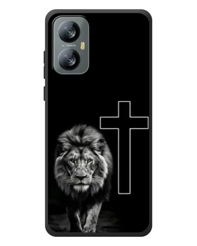Чохол для Blackview A52 Pro з картинкою «Лев та Хрест» Чохол для Blackview A52 Pro з картинкою «Лев та Хрест»
