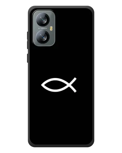 Чехол для Blackview A52 Pro с картинкой «Символ рыбы Jesus» Чехол для Blackview A52 Pro с картинкой «Символ рыбы Jesus»