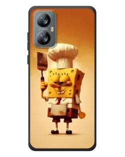 Чехол для Blackview A52 Pro с картинкой «Губка Боб повар»