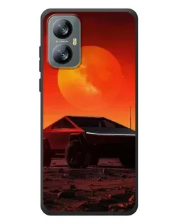 Чохол для Blackview A52 Pro з картинкою «Cybertruck на Марсі»