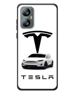 Чохол для Blackview A52 Pro з картинкою «Tesla White Style»