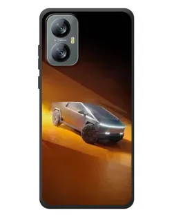 Чохол для Blackview A52 Pro з картинкою «Cybertruck у пустелі»