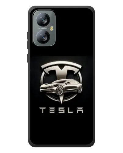 Чохол для Blackview A52 Pro з картинкою «Tesla — срібне авто» Чохол для Blackview A52 Pro з картинкою «Tesla — срібне авто»