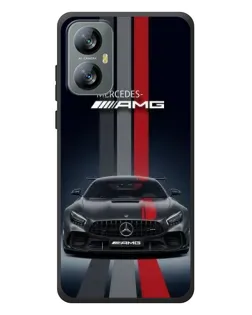 Чохол для Blackview A52 Pro з картинкою «Mercedes — білий карбон»
