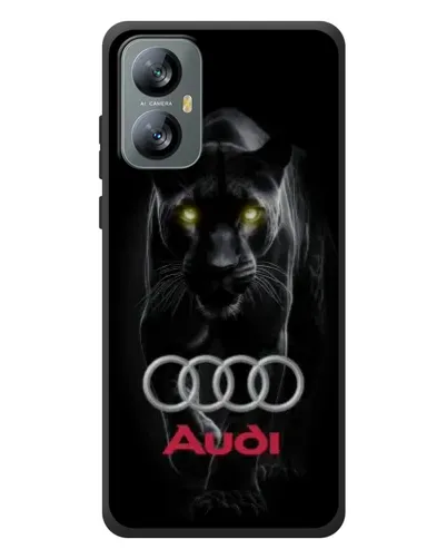 Чохол для Blackview A52 Pro з картинкою «Пантера та Audi»