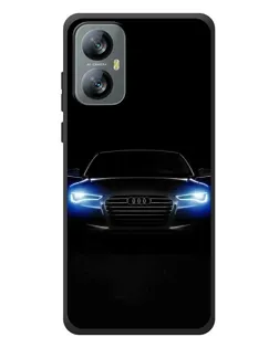 Чохол для Blackview A52 Pro з картинкою «Audi в неоні»