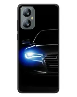 Чохол для Blackview A52 Pro з картинкою «Неоновий погляд Audi»