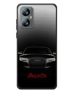Чохол для Blackview A52 Pro з картинкою «Audi — градієнтний контур»