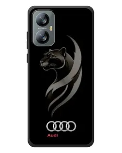 Чохол для Blackview A52 Pro з картинкою «Графіка — пантера та Audi»