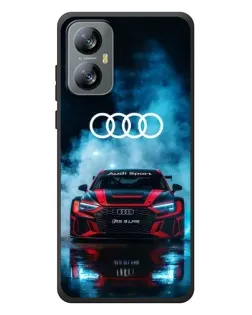 Чохол для Blackview A52 Pro з картинкою «Audi Sport — неон»