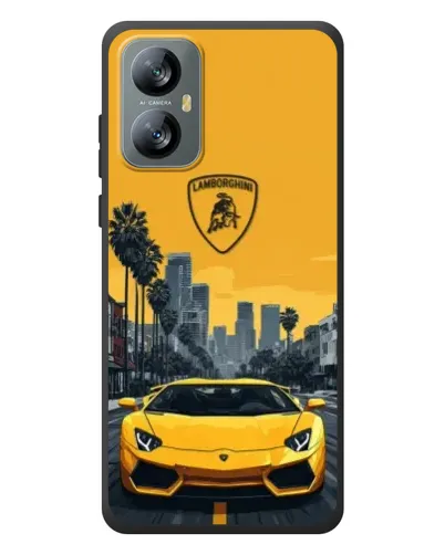 Чохол для Blackview A52 Pro з картинкою «Жовтий Lamborghini місто» Чохол для Blackview A52 Pro з картинкою «Жовтий Lamborghini місто»