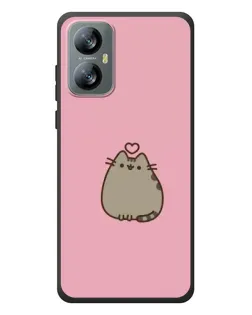 Чохол для Blackview A52 Pro з картинкою «Pusheen серце»
