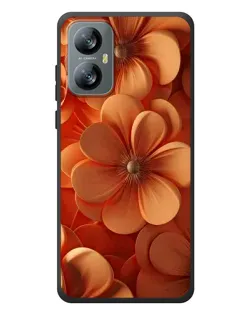 Чохол для Blackview A52 Pro з картинкою «Помаранчева макро квітка»