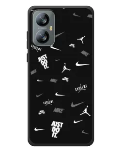 Чехол для Blackview A52 с картинкой «Nike Black Pattern» Чехол для Blackview A52 с картинкой «Nike Black Pattern»