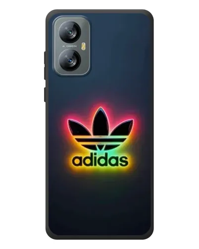 Чохол для Blackview A52 з картинкою «Неоновий Adidas»