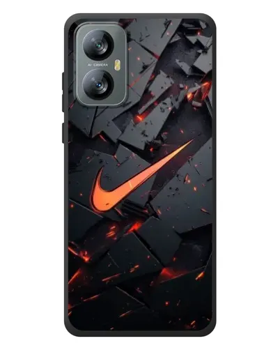 Чохол для Blackview A52 з картинкою «Nike — ефект розломів» Чохол для Blackview A52 з картинкою «Nike — ефект розломів»