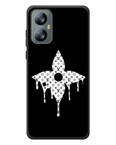 Чохол для Blackview A52 з картинкою «Квіткова монограма»