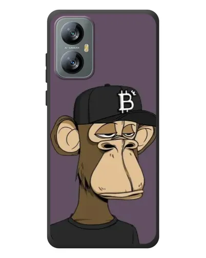Чехол для Blackview A52 с картинкой «Bored Ape в кепке» Чехол для Blackview A52 с картинкой «Bored Ape в кепке»
