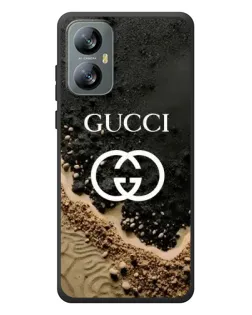 Чехол для Blackview A52 с картинкой «Gucci — песчаные дюны»