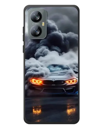 Чохол для Blackview A52 з картинкою «BMW у диму» Чохол для Blackview A52 з картинкою «BMW у диму»