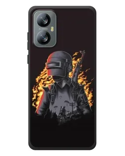 Чохол для Blackview A52 з картинкою «PUBG — вогняний силует» Чохол для Blackview A52 з картинкою «PUBG — вогняний силует»