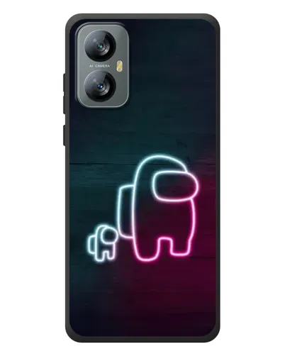 Чохол для Blackview A52 з картинкою «Among Us неон-арт» Чохол для Blackview A52 з картинкою «Among Us неон-арт»
