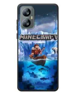 Чехол для Blackview A52 с картинкой «Minecraft ледяной мир» Чехол для Blackview A52 с картинкой «Minecraft ледяной мир»