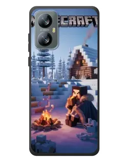 Чехол для Blackview A52 с картинкой «Зимний Minecraft» Чехол для Blackview A52 с картинкой «Зимний Minecraft»