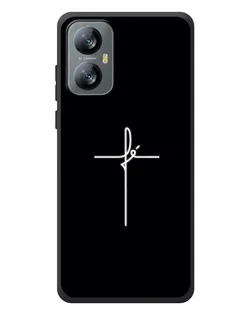Чехол для Blackview A52 с картинкой «Тонкий крест»