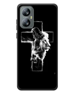 Чехол для Blackview A52 с картинкой «Сияющий крест Jesus»