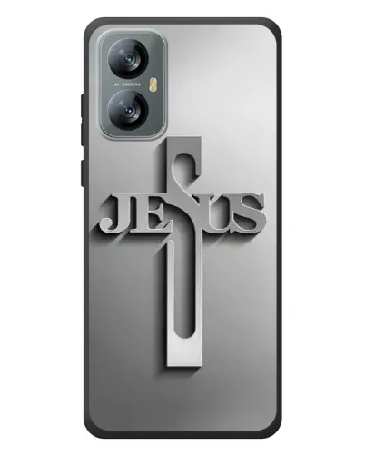 Чехол для Blackview A52 с картинкой «Металлический крест Jesus» Чехол для Blackview A52 с картинкой «Металлический крест Jesus»