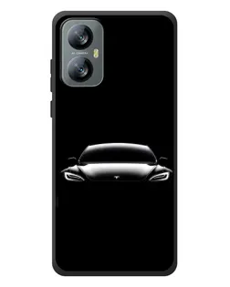 Чохол для Blackview A52 з картинкою «Фари Tesla Night»