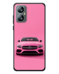 Чехол для Blackview A52 с картинкой «Розовый Mercedes AMG»