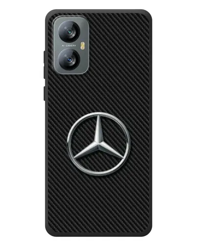 Чехол для Blackview A52 с картинкой «Карбоновый Mercedes стиль» Чехол для Blackview A52 с картинкой «Карбоновый Mercedes стиль»