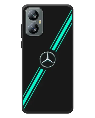 Чехол для Blackview A52 с картинкой «Спортивные линии Mercedes» Чехол для Blackview A52 с картинкой «Спортивные линии Mercedes»