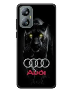Чохол для Blackview A52 з картинкою «Пантера та Audi»