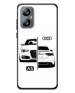 Чохол для Blackview A52 з картинкою «Audi — контрастний дизайн»