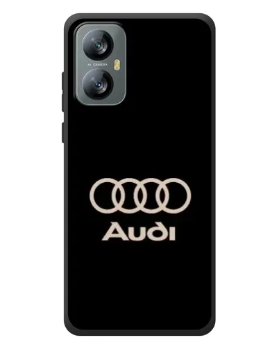 Чохол для Blackview A52 з картинкою «Audi — золотий логотип» Чохол для Blackview A52 з картинкою «Audi — золотий логотип»