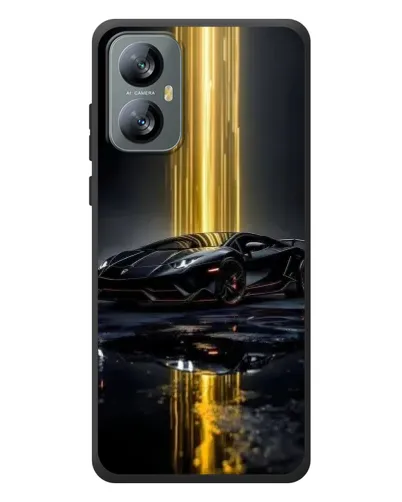 Чохол для Blackview A52 з картинкою «Нічний Lamborghini драйв»