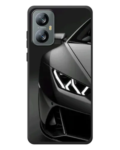 Чохол для Blackview A52 з картинкою «Lamborghini фари деталізація»