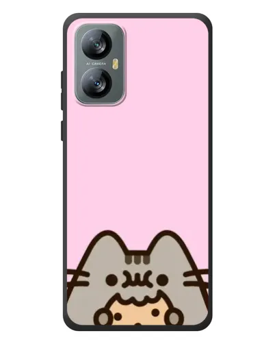 Чохол для Blackview A52 з картинкою «Pusheen та печиво»