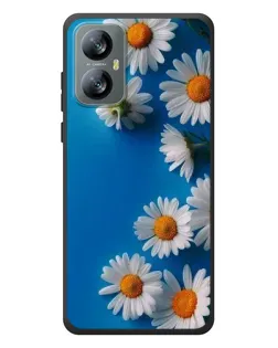 Чехол для Blackview A52 с картинкой «Белоснежные маргаритки»