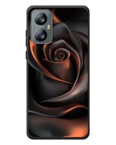 Чехол для Blackview A52 с картинкой «Шелковая черная роза» Чехол для Blackview A52 с картинкой «Шелковая черная роза»