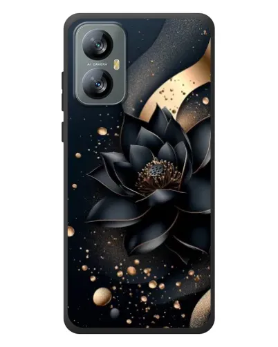 Чехол для Blackview A52 с картинкой «Черный лотос» Чехол для Blackview A52 с картинкой «Черный лотос»